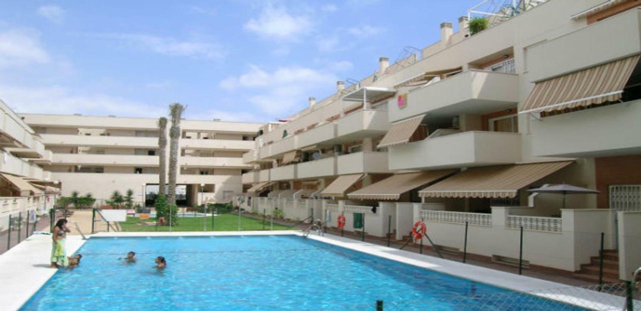 Roquetas Beach House Apartamento Fresco Con Piscina Roquetas de Mar Exterior foto